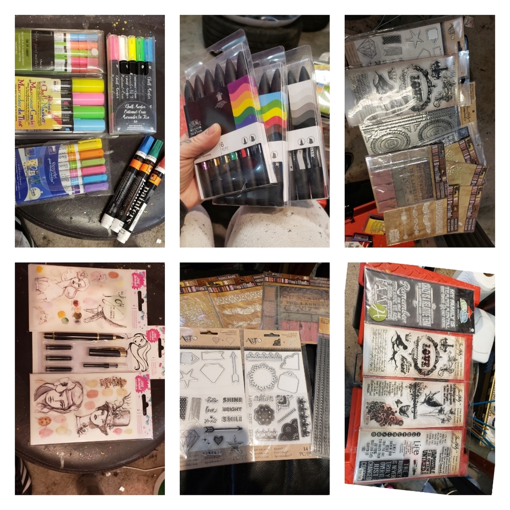 Tim Holtz ect. Scrapbooking
